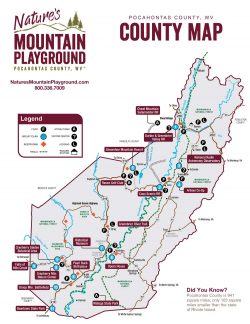 Maps & Directions (getting Here) - Pocahontas County, Wv